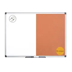 BI SILQUE - Pizarra mixta corcho magnetica 60x45 bi-silque