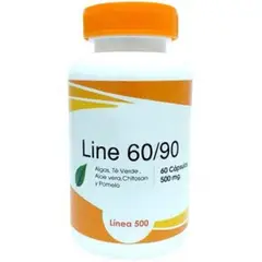 GENERICO - Line 60/90, presentacion 60 capsulas de 500mg