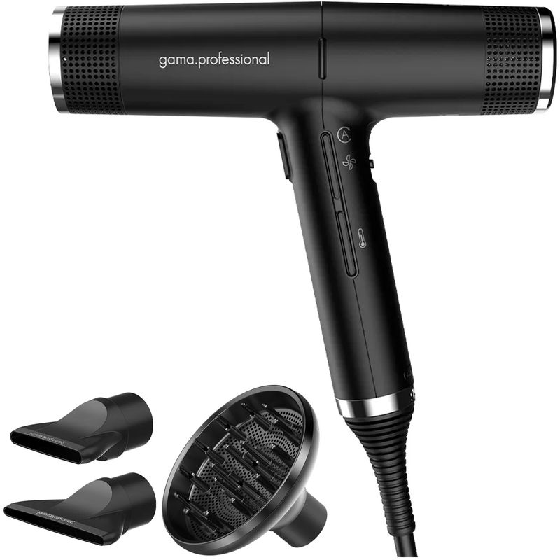 GAMA - Secador de Pelo Gama IQ Perfetto Profesional Ultra Liviano Black