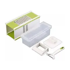 GENERICO - RALLADOR VERDURAS 5 EN 1 FÁCIL GRATER MULTIFUNCIONAL