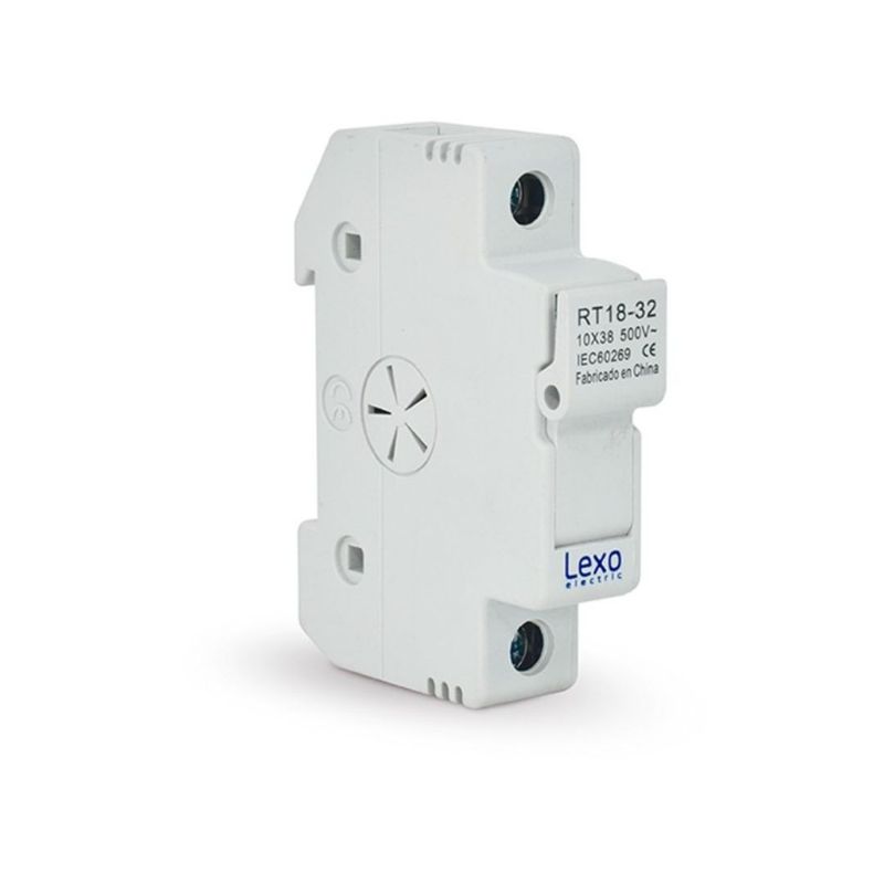 LEXO - Base Portafusible 10x30 1polo 220v LEXO