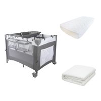 Cuna más Colchón-Protector Playard Always Together Marengo
