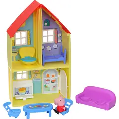 PEPPA PIG - - Casa Con Tapete De Juegos