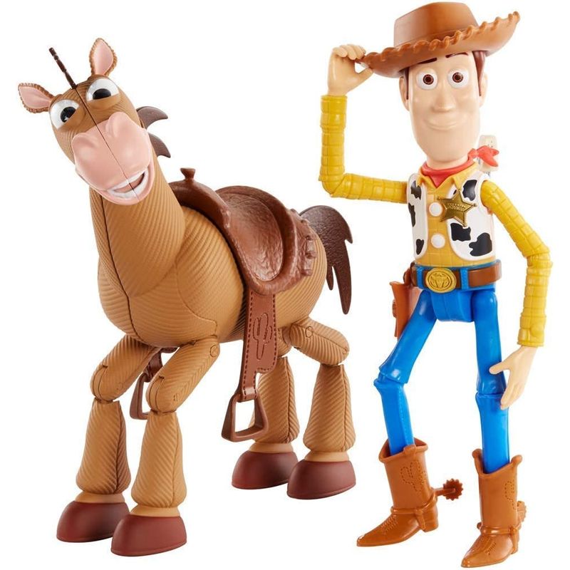 MATTEL - Muñeco Woody Y Bullseye Toy Story
