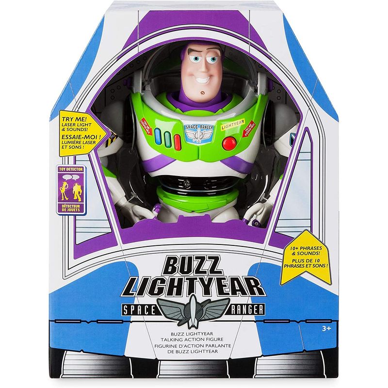 DISNEY - Juguete Toy Story Buzz Lightyear Interactivo