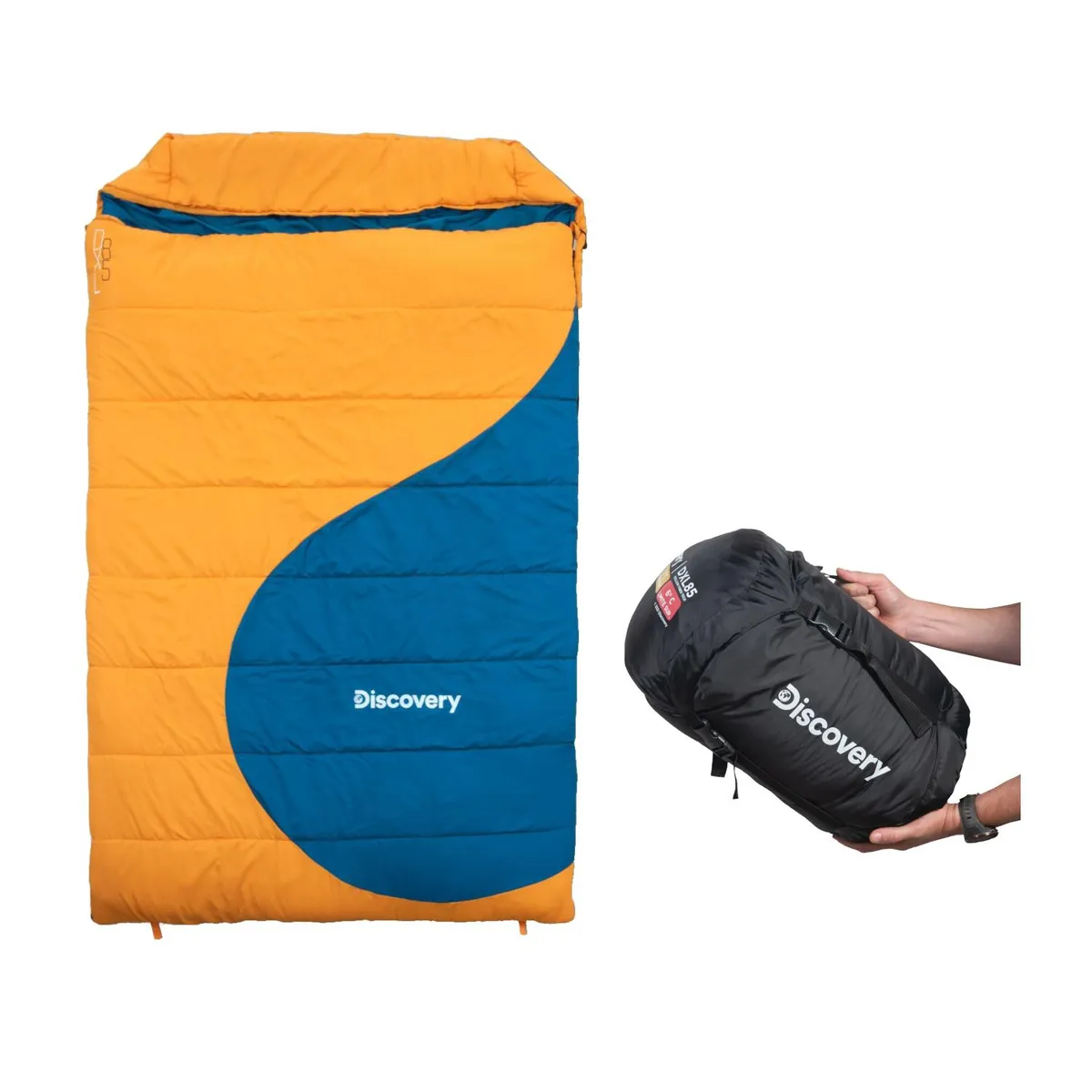 DISCOVERY - Saco de Dormir DXL 85 (2 personas)