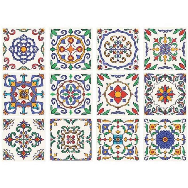DEKOFIX - Azulejos autoadhesivos decorativos Napoles