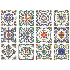 DEKOFIX - Azulejos autoadhesivos decorativos Napoles