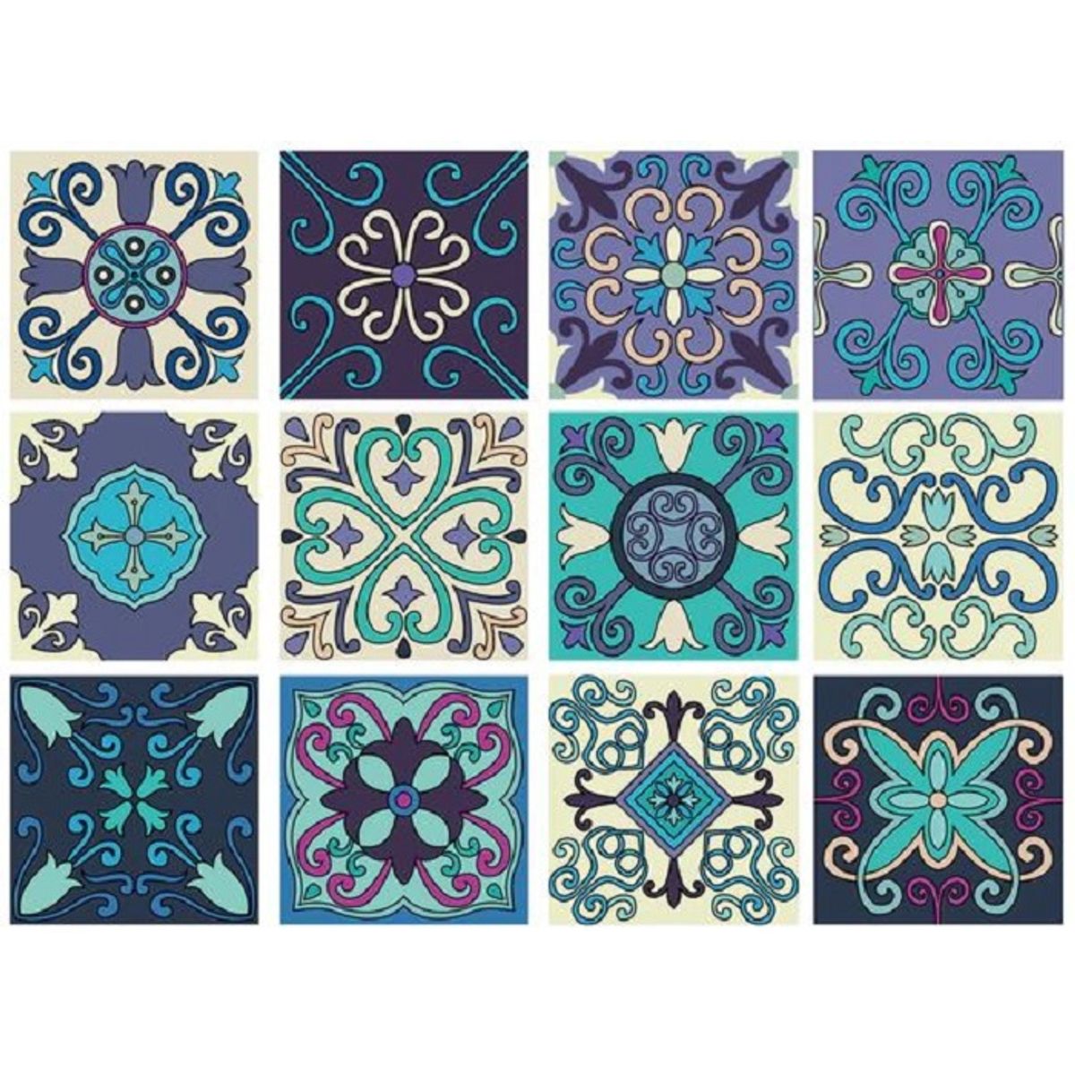 DEKOFIX - Azulejos autoadhesivos decorativos Baku