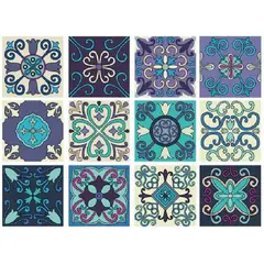 DEKOFIX - Azulejos autoadhesivos decorativos Baku