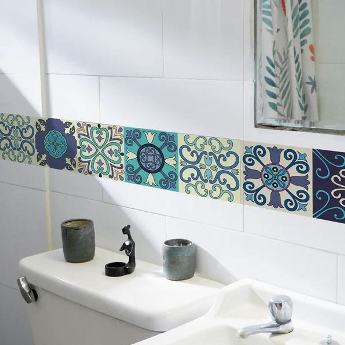 DEKOFIX - Azulejos autoadhesivos decorativos Baku