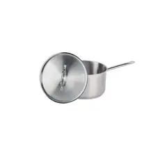 IMAHE - CAZO ALTO ACERO. INOX C/TAPA Y FONDO DIFUSOR 10 lts