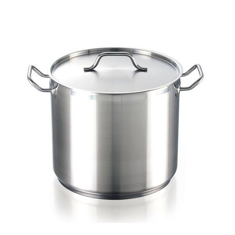 IMAHE - FONDO CON TAPA ACERO INOX FONDO DIFUSOR CAPAC. 12 lt IMAHE
