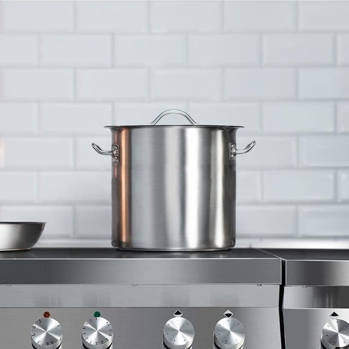 IMAHE - FONDO CON TAPA ACERO INOX CAPAC. 98 lt IMAHE