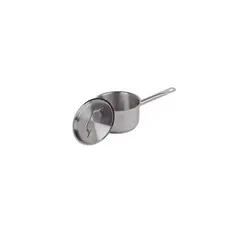 IMAHE - CAZO BAJO ACERO INOX C/TAPA Y FONDO DIFUSOR 1 lt