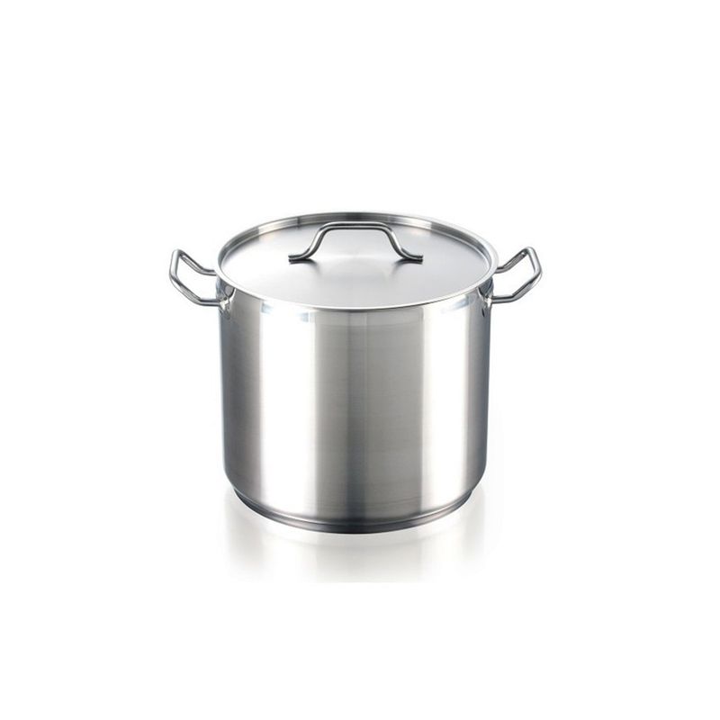 IMAHE - FONDO CON TAPA ACERO INOX FONDO DIFUSOR CAPAC. 21 lt IMAHE