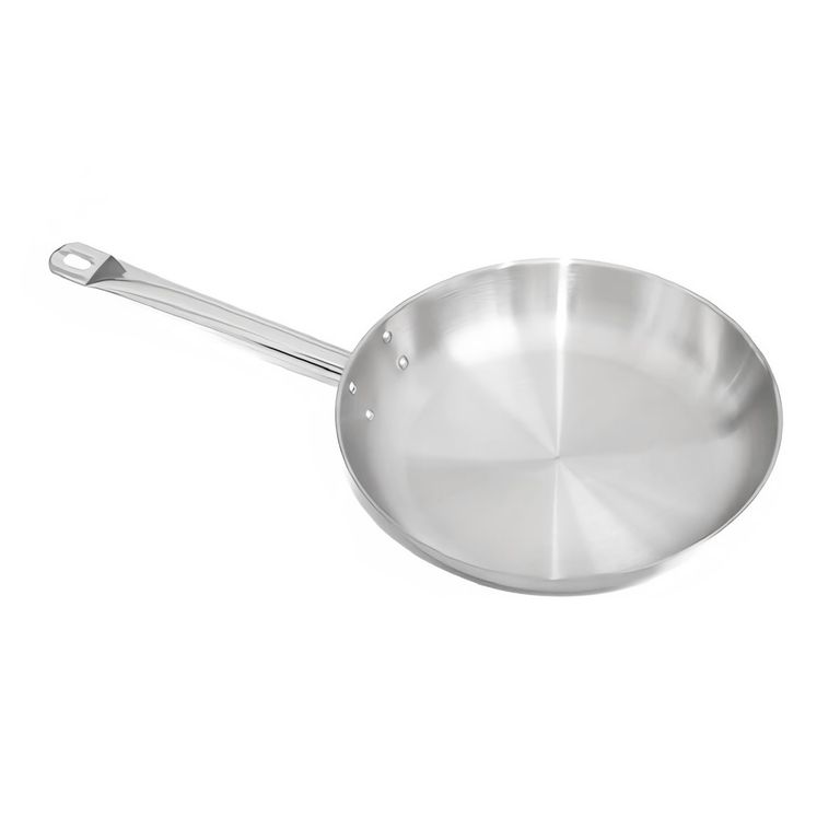 SARTEN ACERO INOX CON FONDO DIFUSOR 24 CM IMAHE