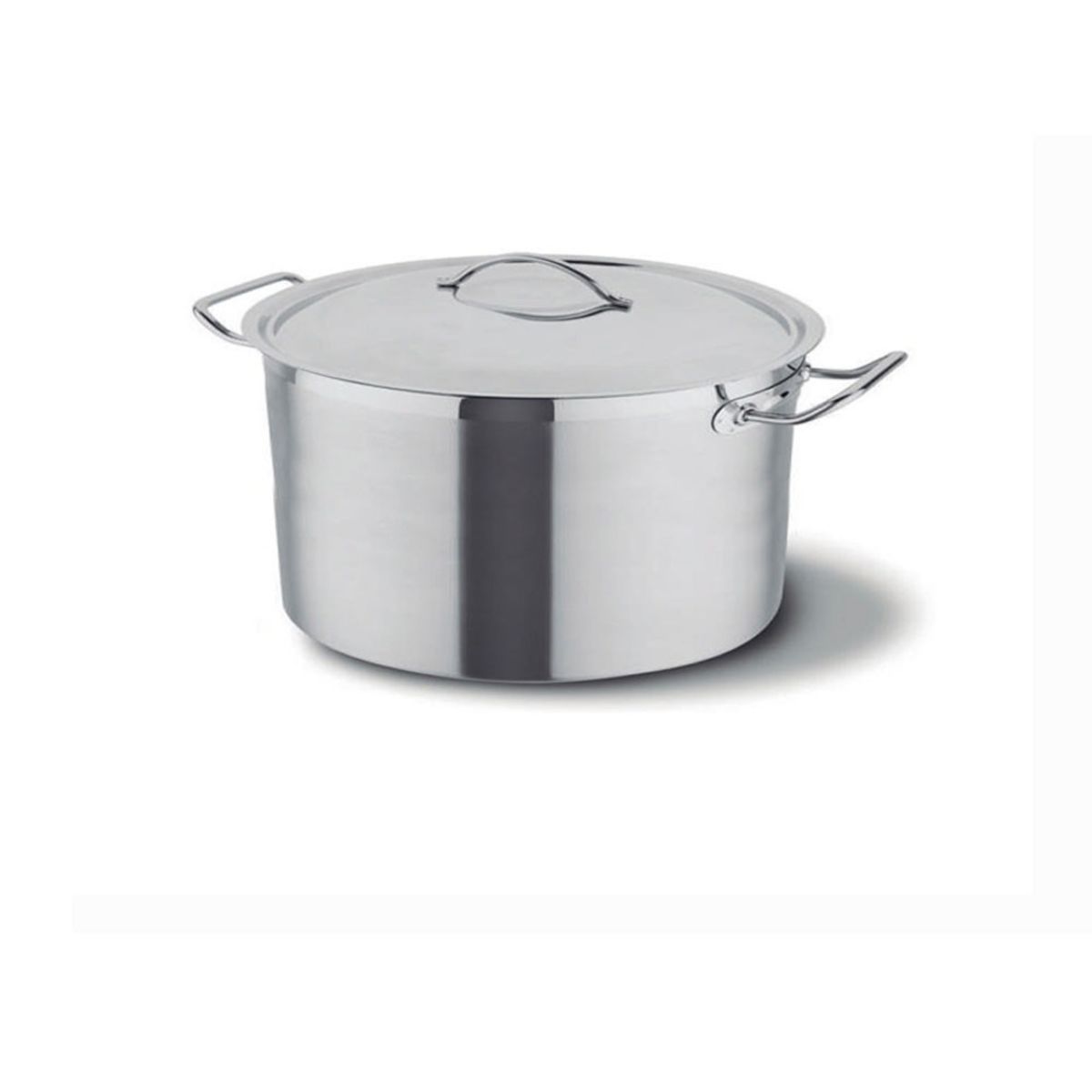 IMAHE - OLLA C/TAPA ACERO INOX FONDO DIFUSOR 32 lt IMAHE