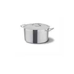 IMAHE - OLLA C/TAPA ACERO INOX FONDO DIFUSOR 32 lt