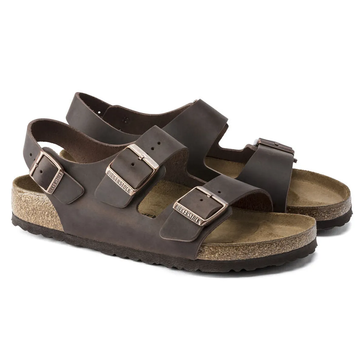 BIRKENSTOCK - Sandalias Milano Chocolate Birkenstock