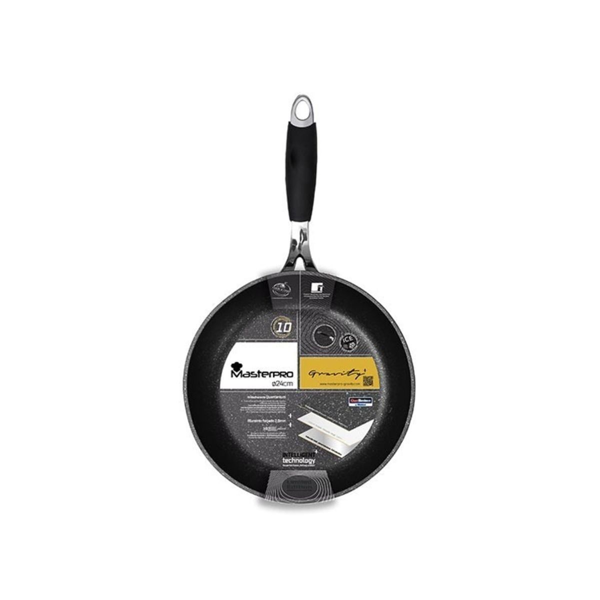 BERGNER - SARTEN 28x5,2 CMS ALUMINIO FORJADO ANTIADHERENTE IMAHE