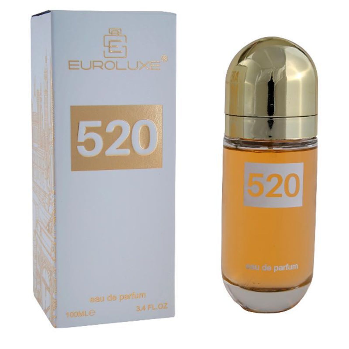 EUROLUXE - Euroluxe 520 Mujer 100 ml  Turquesa