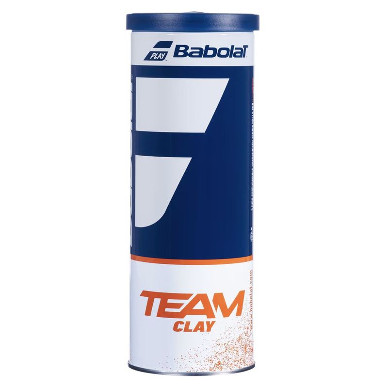 BABOLAT - Tarro de Pelotas de Tenis Babolat Team Clay X3