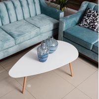 Mesa de Centro Elipse BLANCA