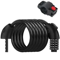 MERCADO CBF - Candado Para Bicicleta o de Moto Con Clave Seguridad