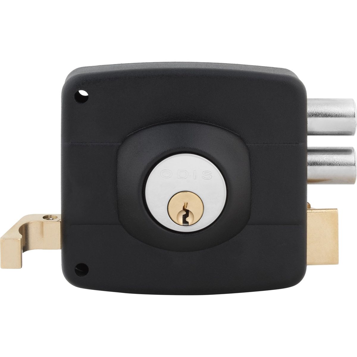 ODIS - Cerradura Sobreponer Odis 321 Puertas De Madera -Negro