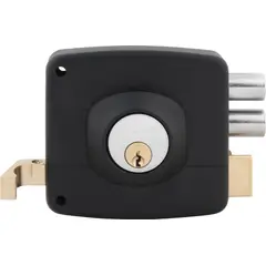 ODIS - Cerradura Sobreponer 321 Puertas De Madera -Negro