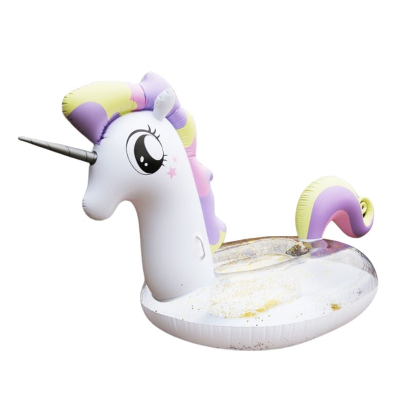 SANTU HOME & DECO - Flotador para Piscina Unicornio 70 cm