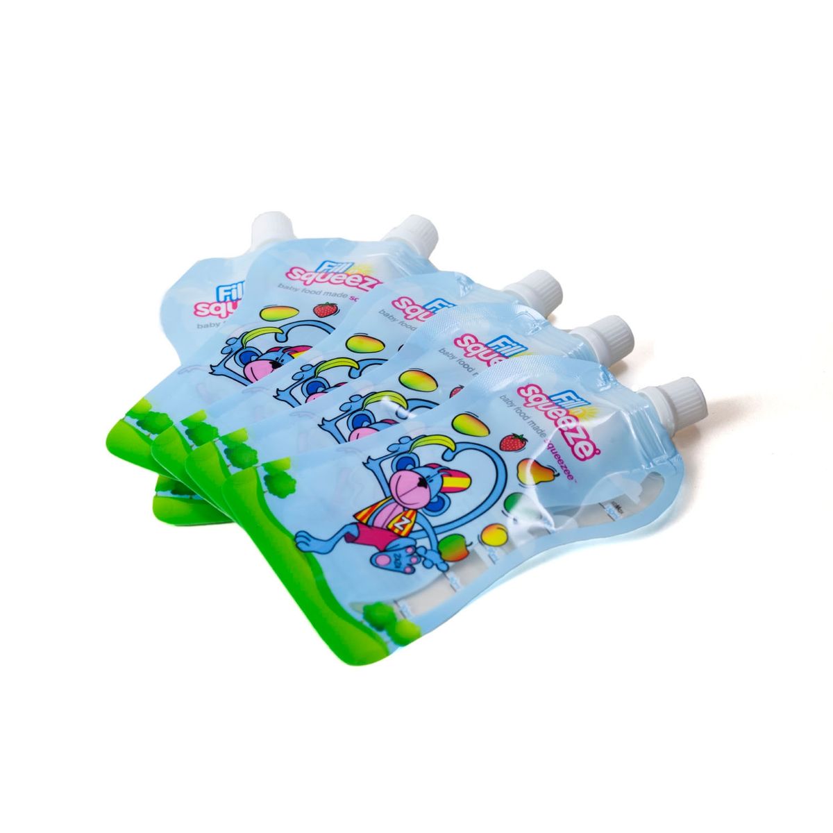 FILL N SQUEEZE - Pouches Fill n Squeeze - 10 Repuestos