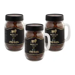 MARLEY COFFEE - Pack 3x Café orgánico liofilizado Stir It Up 100 g