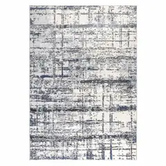 MODA ALFOMBRAS - ALFOMBRA BABIL COLECTION AZUL 120 x 180 cm