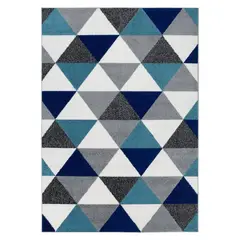 MODA ALFOMBRAS - Alfombra Florida Turquesa 160 X 210 Cm