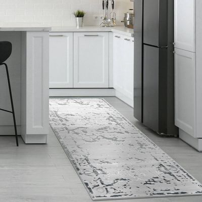 Imagen 2 del producto ALFOMBRA PASILLO BABIL COLECTION GRIS 70 x 230 cm