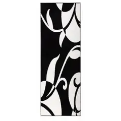 MODA ALFOMBRAS - Alfombra Amigo Negra 70x230 Cm