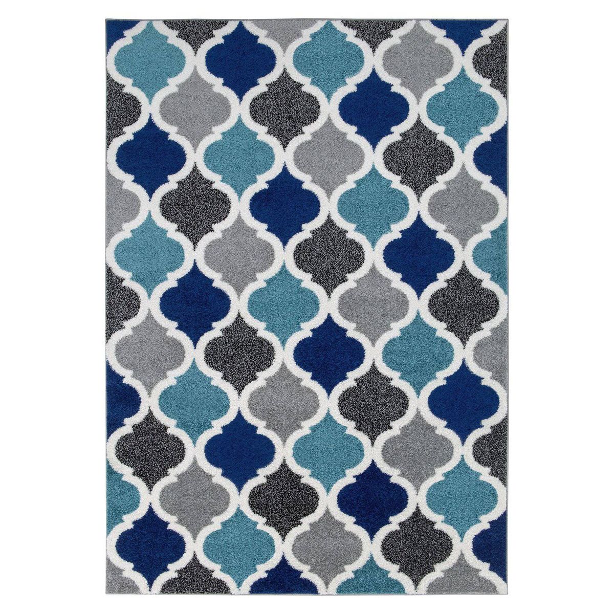 MODA ALFOMBRAS - ALFOMBRA FLORIDA  TURQUESA 200 cm * 290 cm