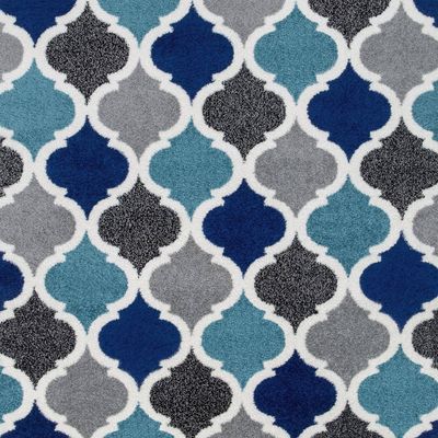 Imagen 2 del producto ALFOMBRA FLORIDA TURQUESA 200 cm * 290 cm