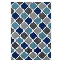 MODA ALFOMBRAS - ALFOMBRA FLORIDA TURQUESA 240x305 cm