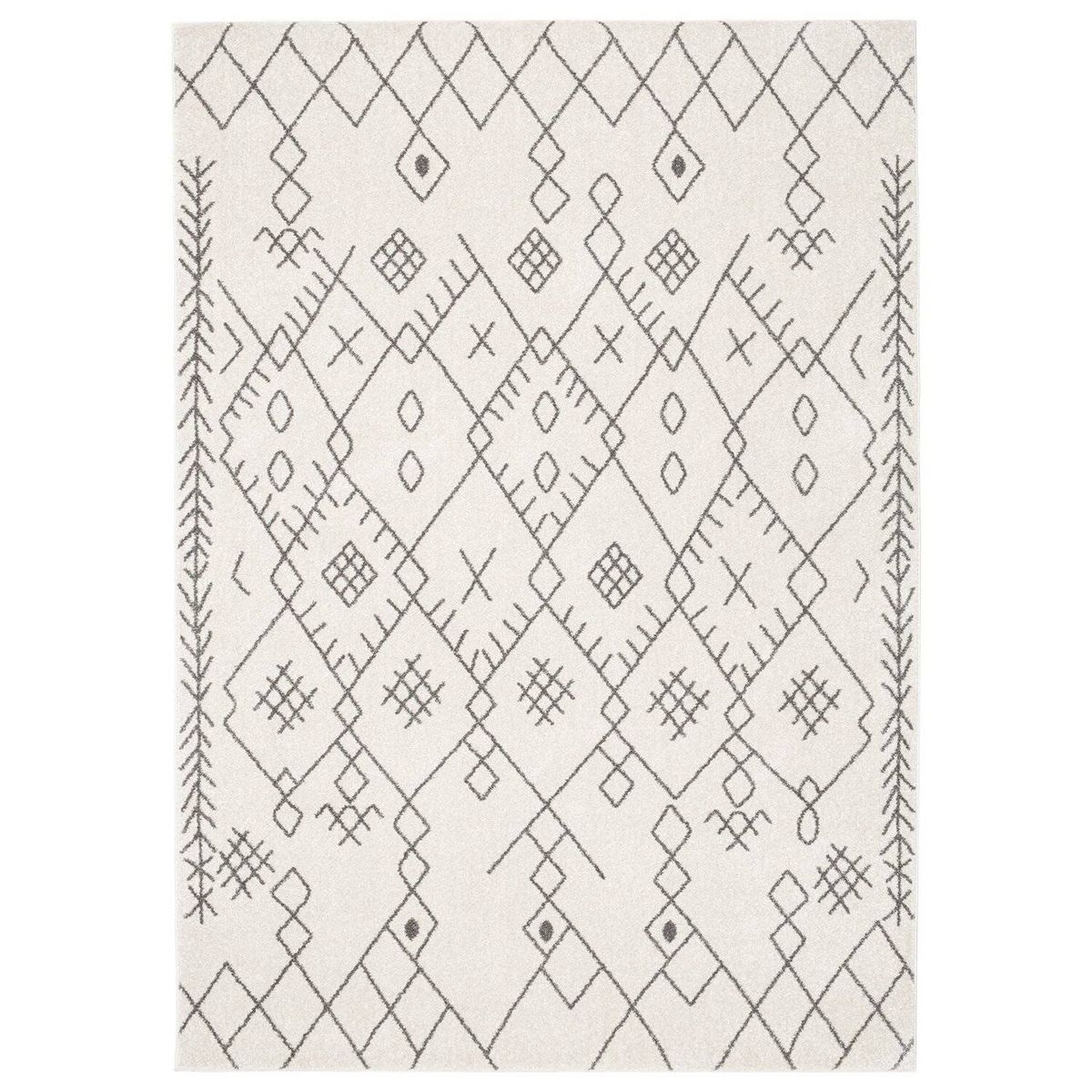 MODA ALFOMBRAS - ALFOMBRA  FLORIDA BLANCA  240  x 305 cm