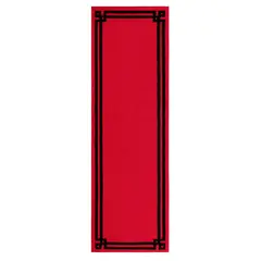 MODA ALFOMBRAS - Alfombra Pasillo Amigo Roja 70 x 230 cm