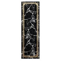 Alfombra Pasillo Babil Negra 70 X 230 cm