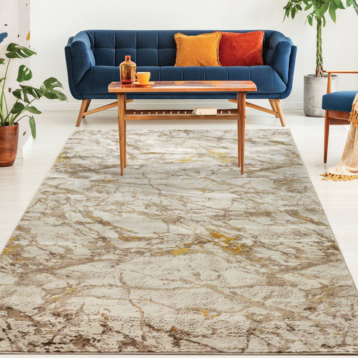 MODA ALFOMBRAS - Alfombra Babil Crema 240 x 305 cm