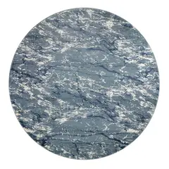 MODA ALFOMBRAS - Alfombra Babil Redonda Azul 160 x 160 cm