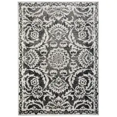 MODA ALFOMBRAS - ALFOMBRA KASHAN KING GRIS 153 cm *213 cm