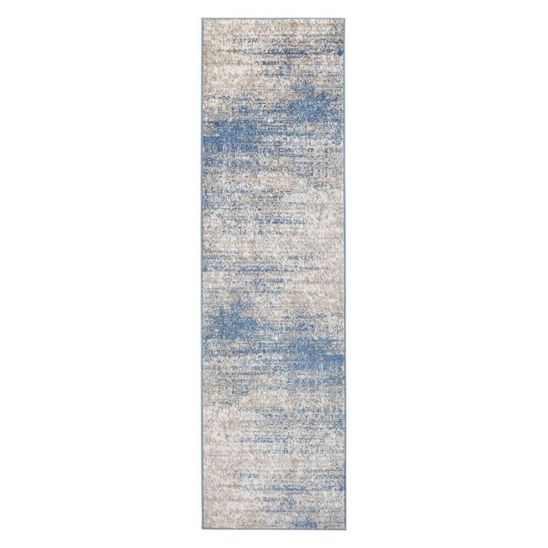 MODA ALFOMBRAS - ALFOMBRA PASILLO FLORIDA  AZUL70x230 cm