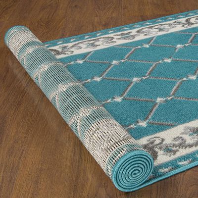 Imagen 2 del producto ALFOMBRA KASHAN KING PASILLO AZUL 61x213 cm