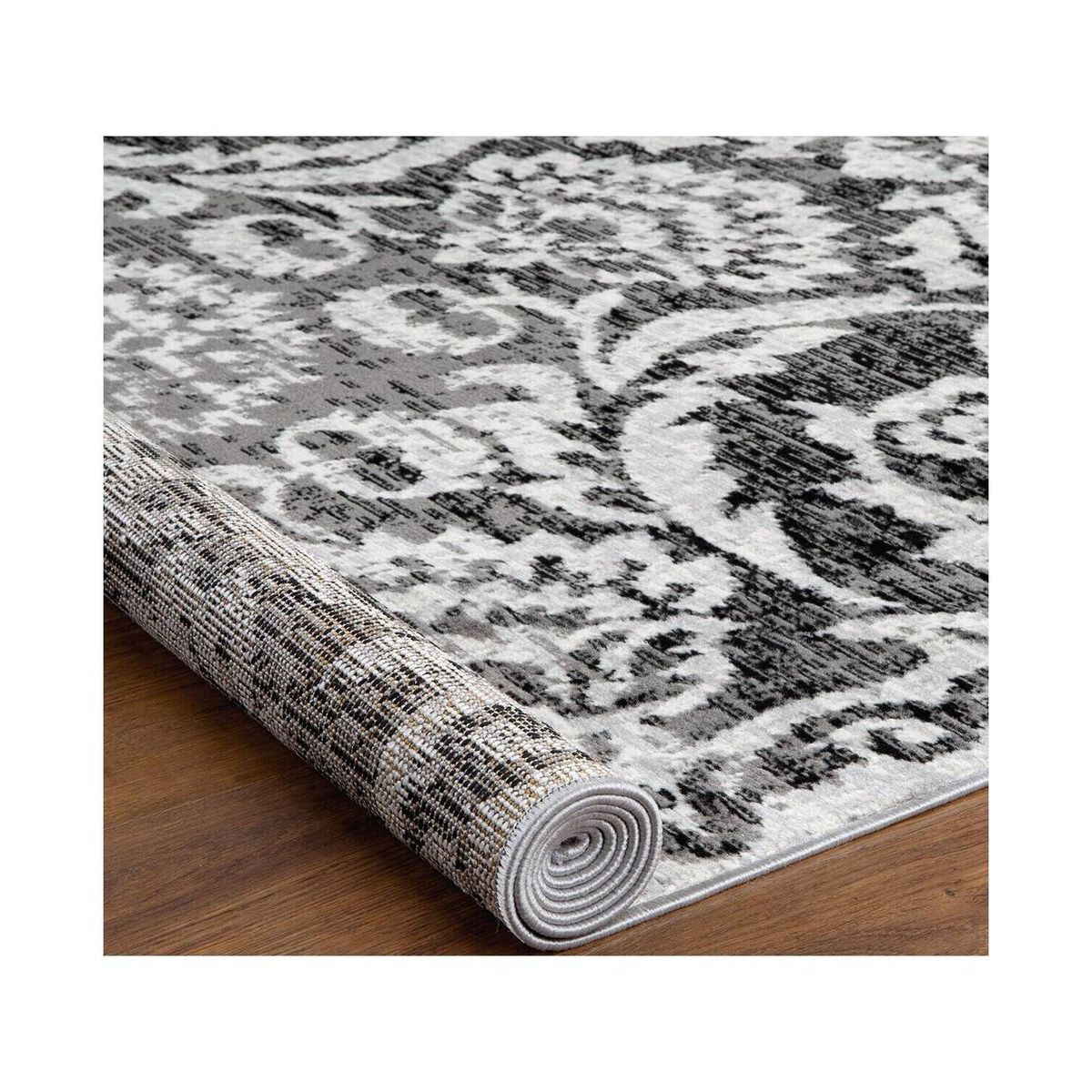 MODA ALFOMBRAS - ALFOMBRA KASHAN KING GRIS 244 cm * 305 cm